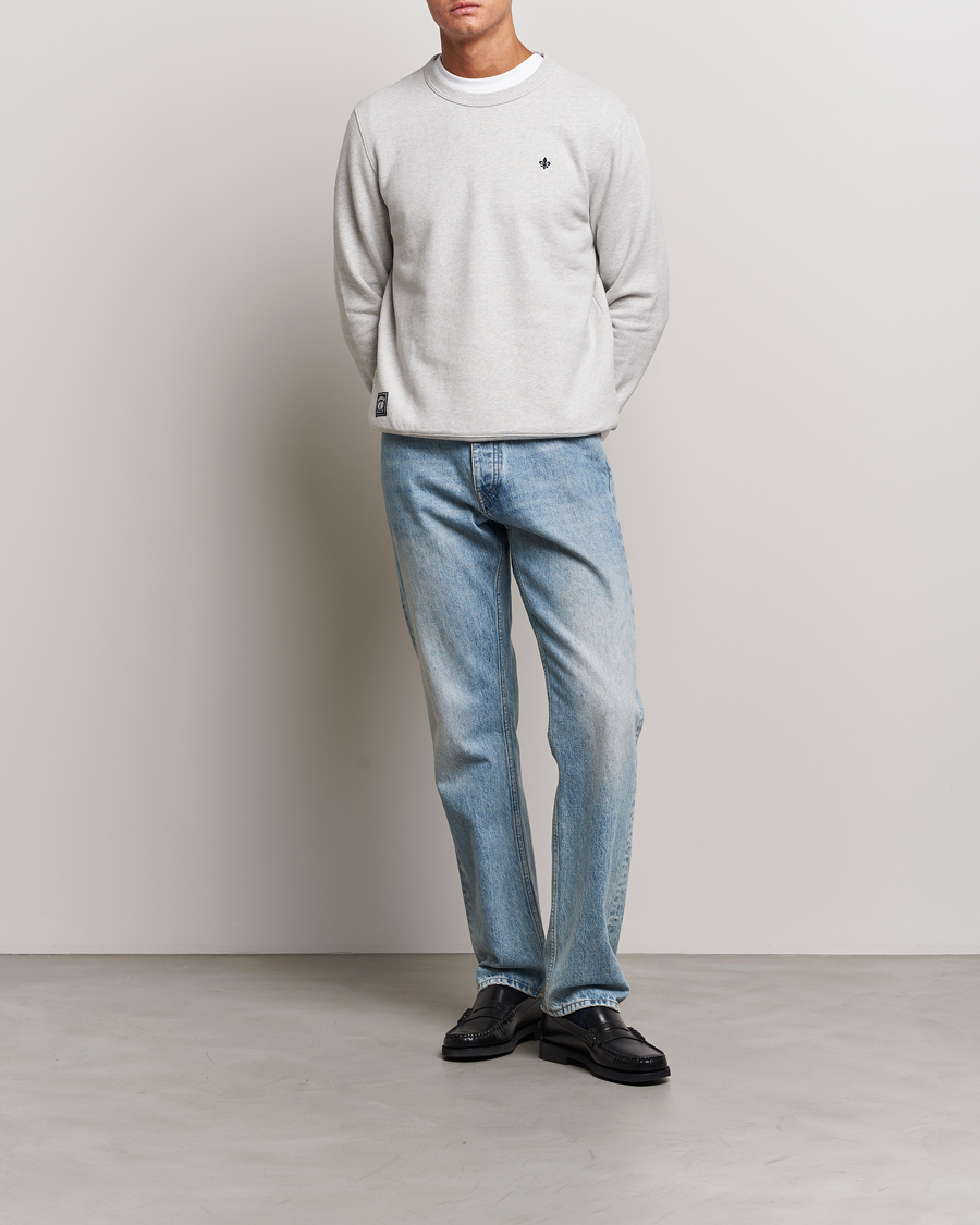 Uomini | Maglieria | Morris | Brandon Lily Sweatshirt Grey