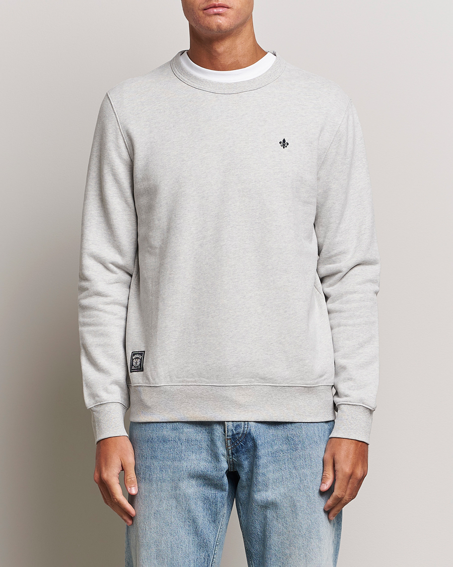 Uomini | Maglieria | Morris | Brandon Lily Sweatshirt Grey