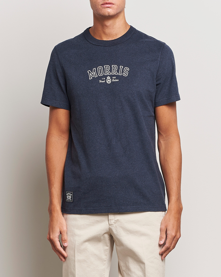 Uomini | T-shirt | Morris | Halford T-shirt Navy