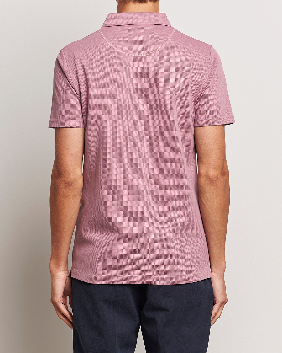 Uomini | Polo | Sunspel | Riviera Polo Shirt Vintage Pink