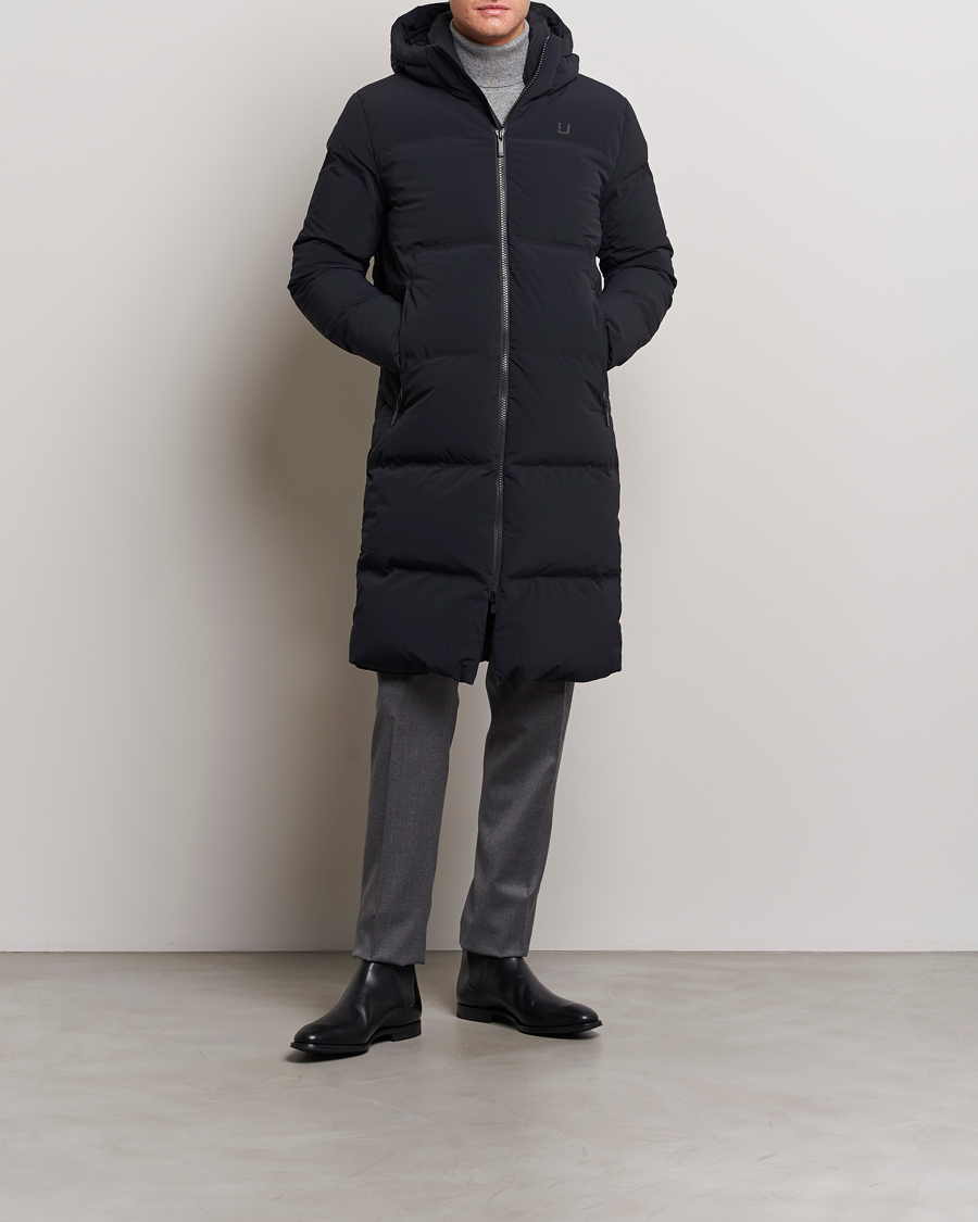 Uomini | Giacche | UBR | Tycoon Padded Long Coat Black