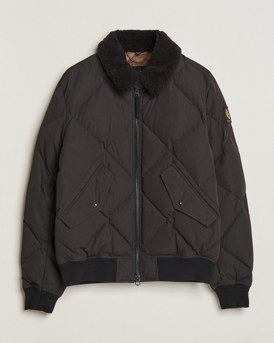 Uomini | Giacche | Belstaff | Hawkridge Padded Sherling Jacket Black