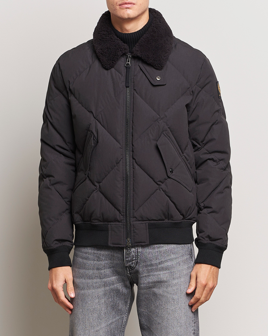 Uomini | Giacche | Belstaff | Hawkridge Padded Sherling Jacket Black