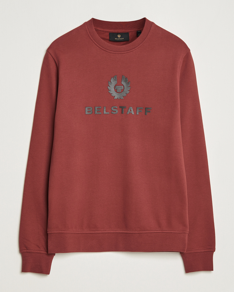 Uomini | Maglieria | Belstaff | Signature Crewneck Lava Red