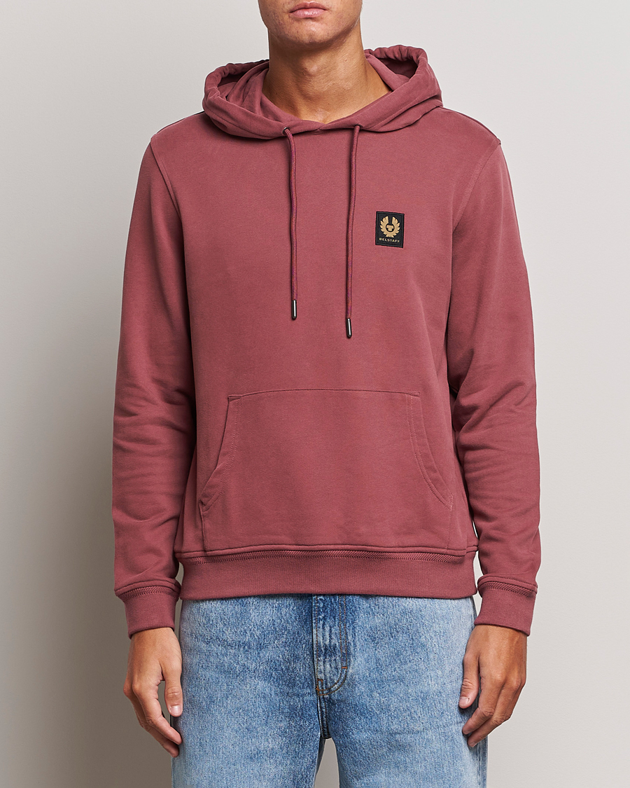 Uomini | Maglieria | Belstaff | Signature Hoodie Mulberry