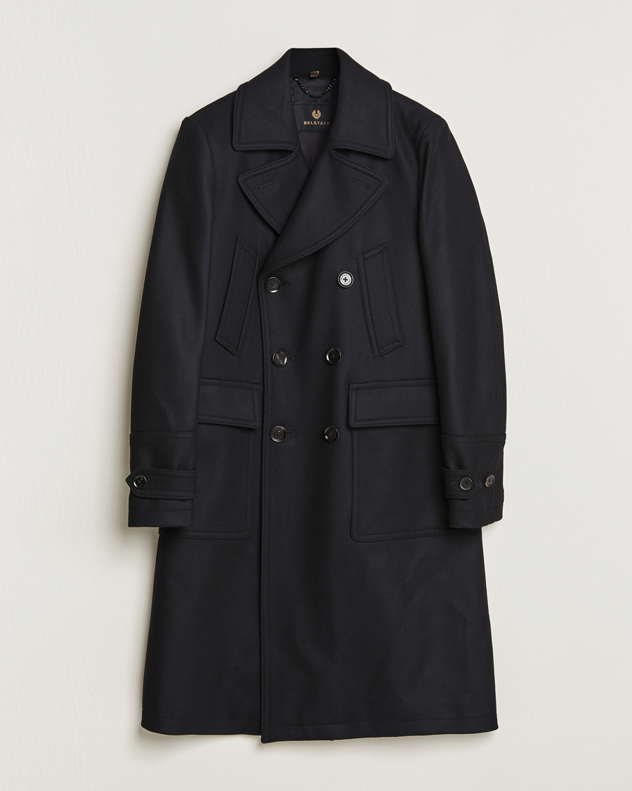 Uomini | Giacche | Belstaff | Milford Wool Coat Black
