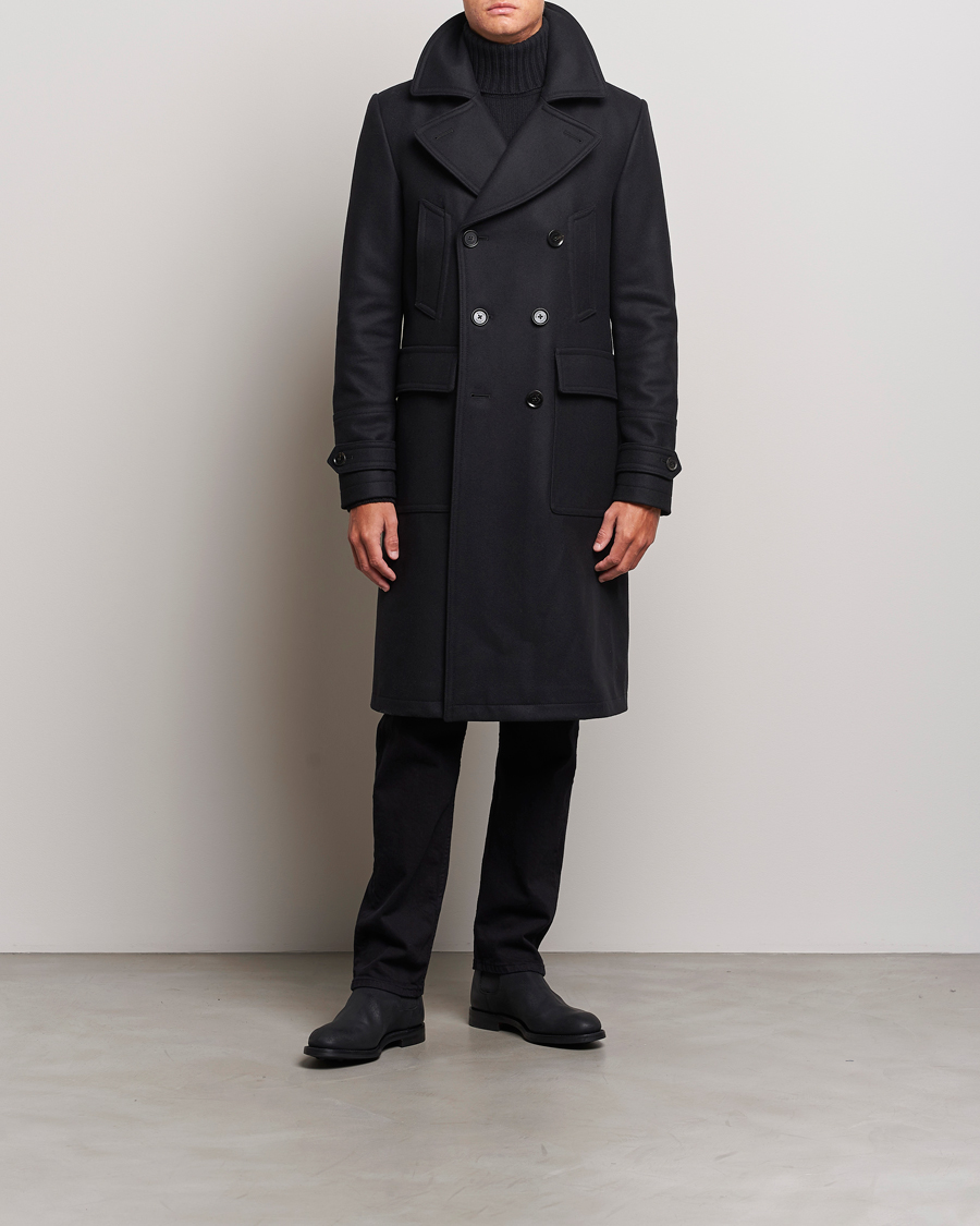 Uomini | Giacche | Belstaff | Milford Wool Coat Black