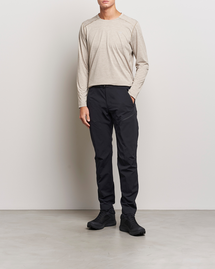 Uomini | T-shirt | Arc'teryx | Cormac Long Sleeve T-Shirt Smoke Bluff Heather
