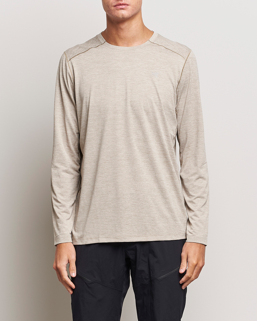Uomini | T-shirt | Arc'teryx | Cormac Long Sleeve T-Shirt Smoke Bluff Heather