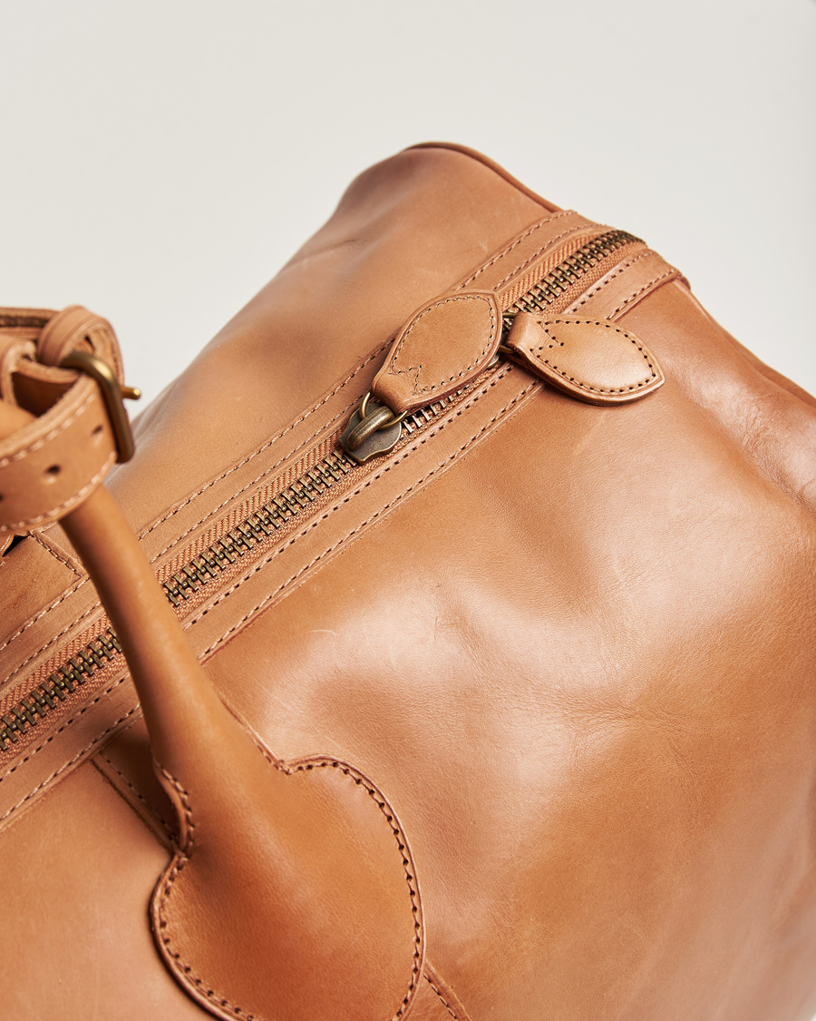 Uomini | Polo Ralph Lauren Heritage Leather Dufflebag Tan | Polo Ralph Lauren | Heritage Leather Dufflebag Tan