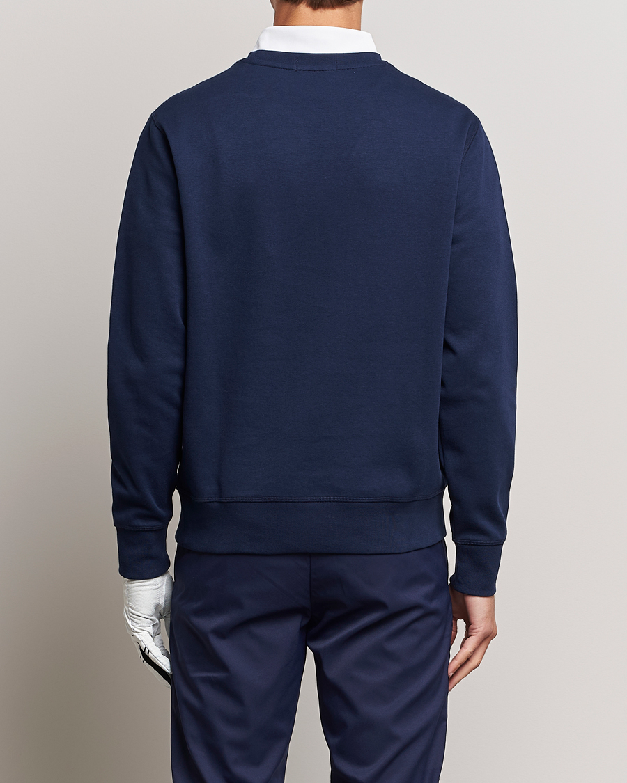 Uomini | Maglieria | RLX Ralph Lauren | Bear Double Knit Pullover French Navy