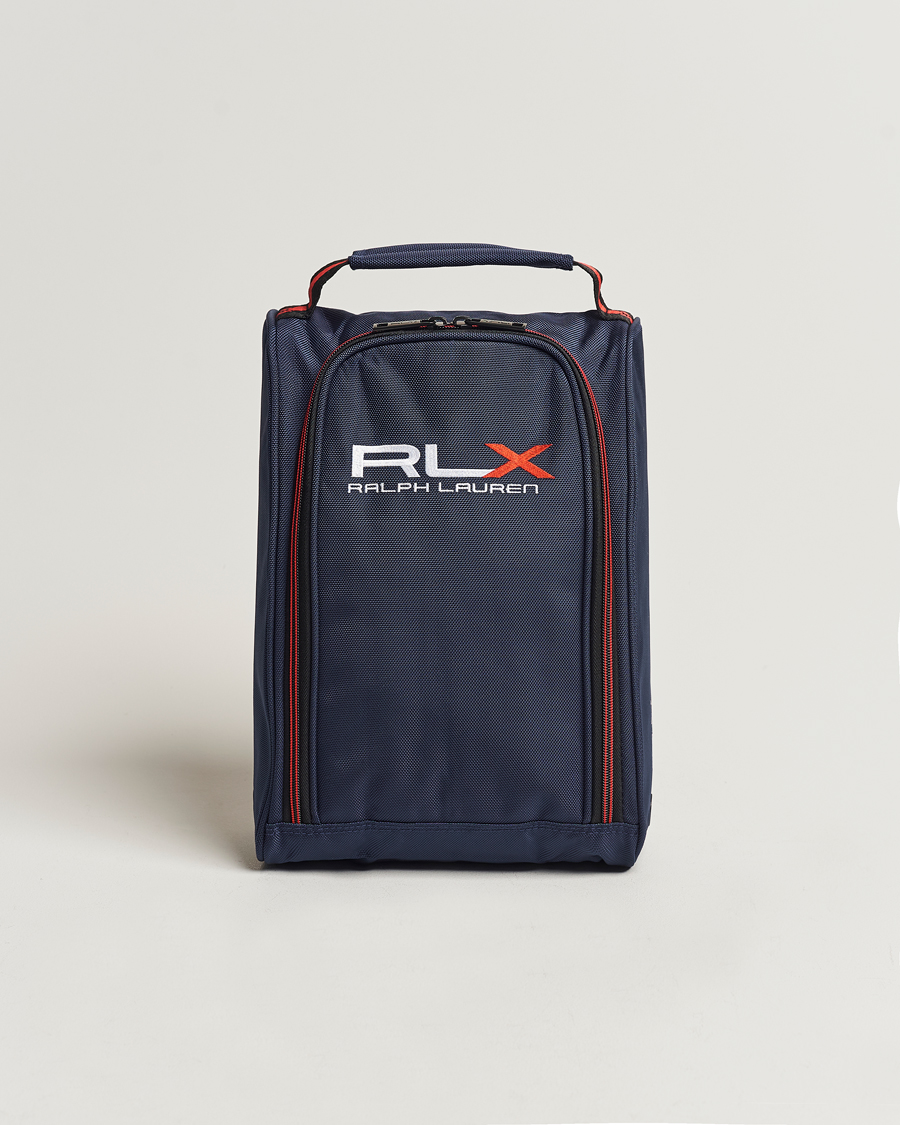 Uomini | RLX Ralph Lauren Golf Shoe Bag Navy | RLX Ralph Lauren | Golf Shoe Bag Navy