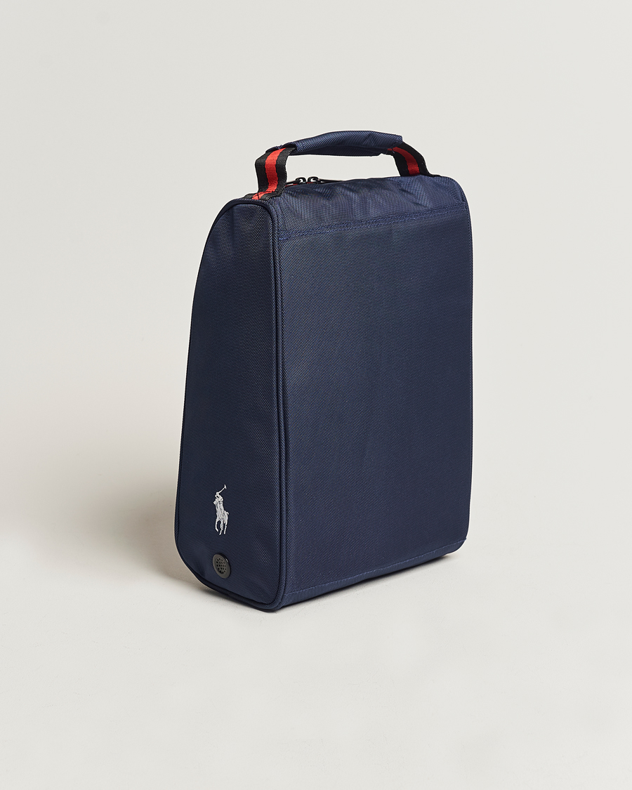 Uomini | RLX Ralph Lauren Golf Shoe Bag Navy | RLX Ralph Lauren | Golf Shoe Bag Navy