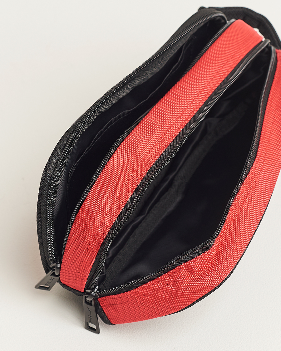 Uomini | RLX Ralph Lauren Large Washbag Black/Red | RLX Ralph Lauren | Large Washbag Black/Red