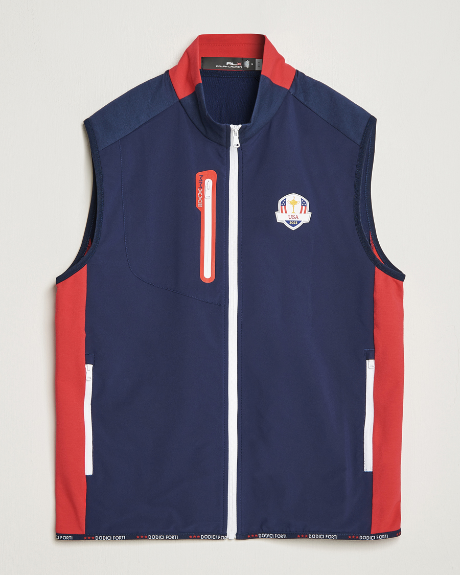 Uomini | Giacche | RLX Ralph Lauren | Ryder Cup Terry Vest French Navy