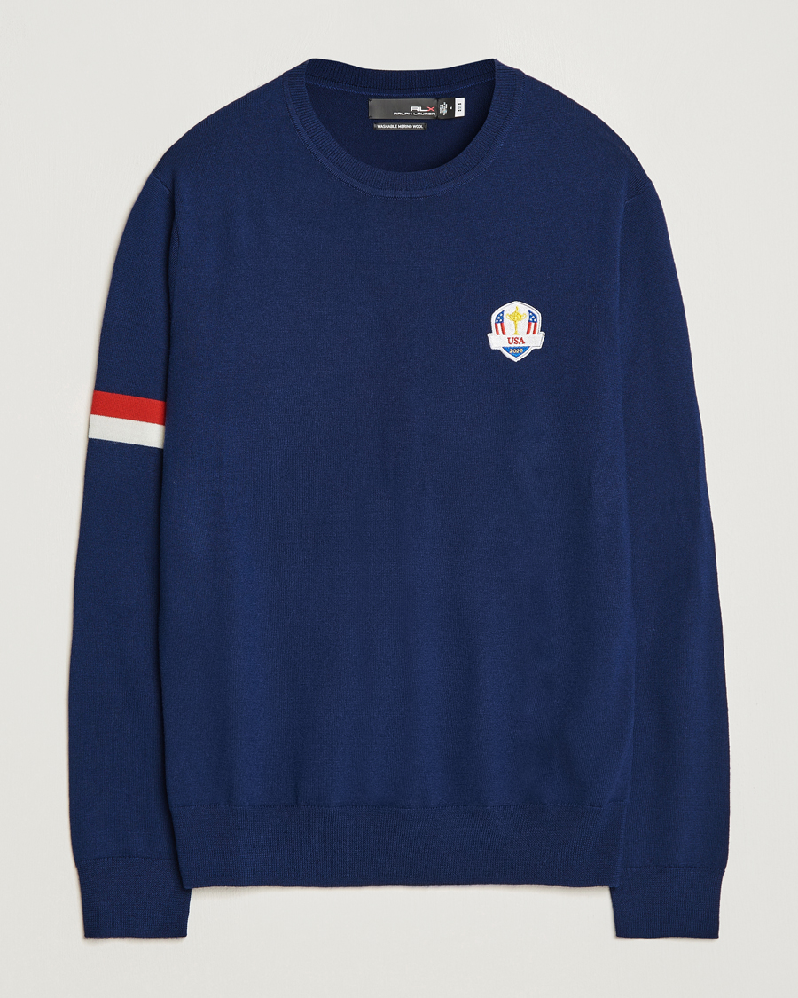 Uomini | Maglieria | RLX Ralph Lauren | Ryder Cup Pullover French Navy