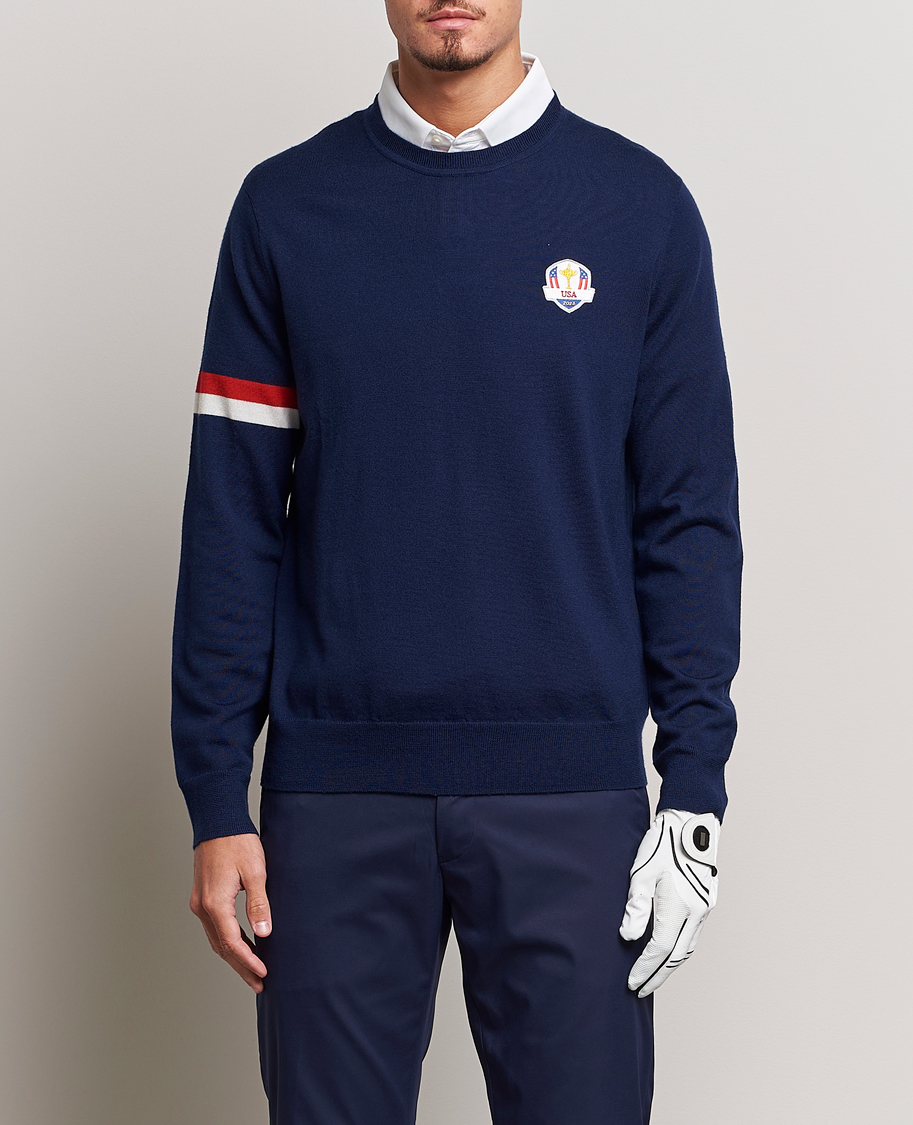 Uomini | Maglieria | RLX Ralph Lauren | Ryder Cup Pullover French Navy