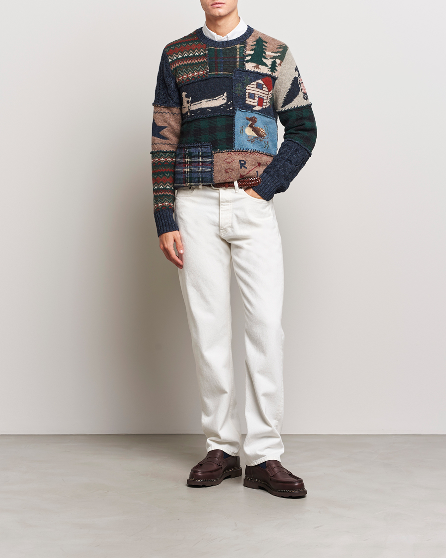 Uomini | Maglieria | Polo Ralph Lauren | Wool Patchwork Knitted Sweater Multi