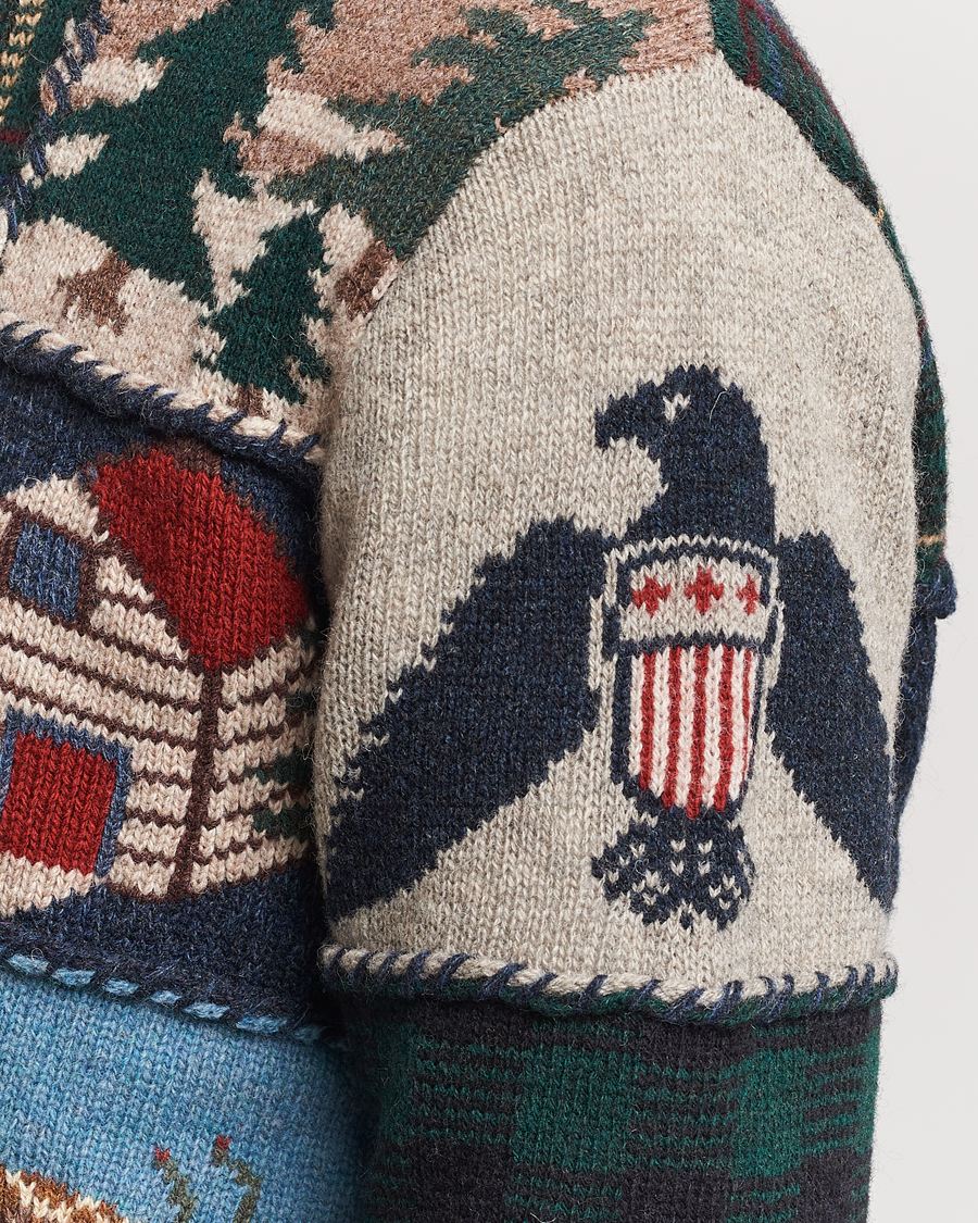 Uomini | Maglieria | Polo Ralph Lauren | Wool Patchwork Knitted Sweater Multi