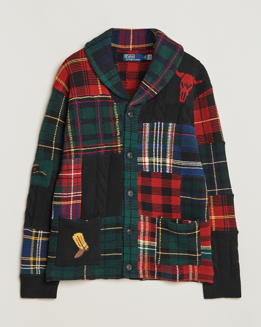 Uomini | Maglieria | Polo Ralph Lauren | Wool Patchwork Cardigan Multi