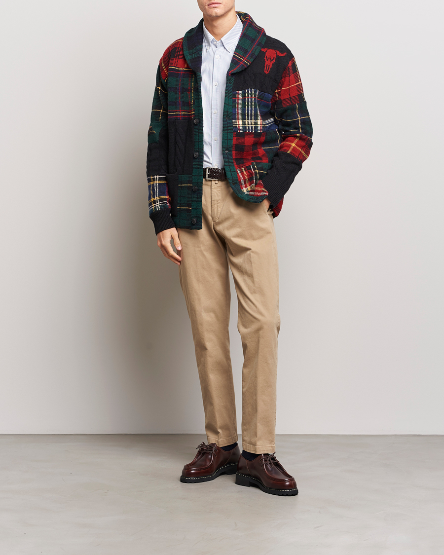 Uomini | Maglieria | Polo Ralph Lauren | Wool Patchwork Cardigan Multi