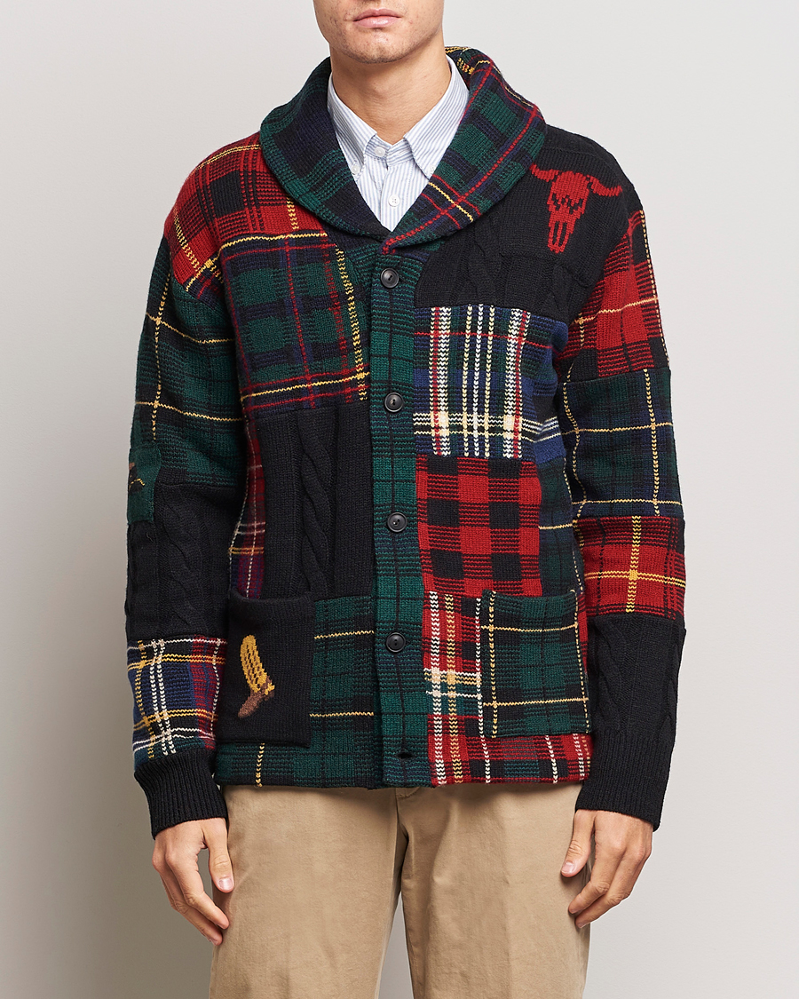 Uomini | Maglieria | Polo Ralph Lauren | Wool Patchwork Cardigan Multi