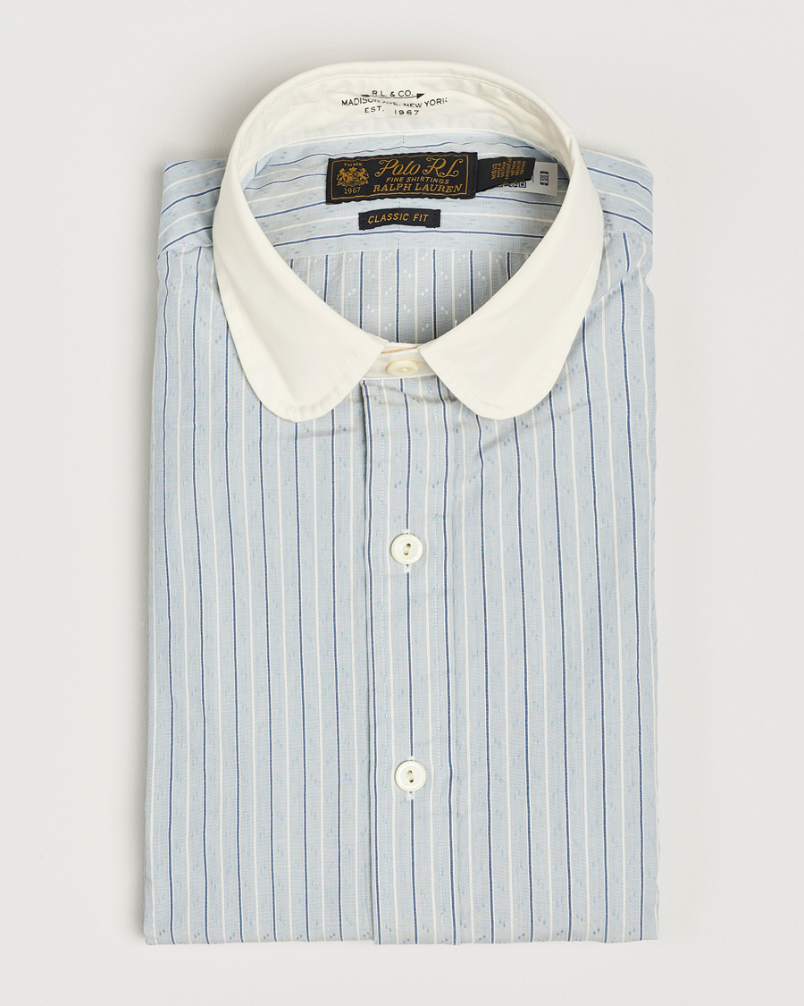 Uomini | Camicie | Polo Ralph Lauren | Poplin Dress Shirt Light Blue