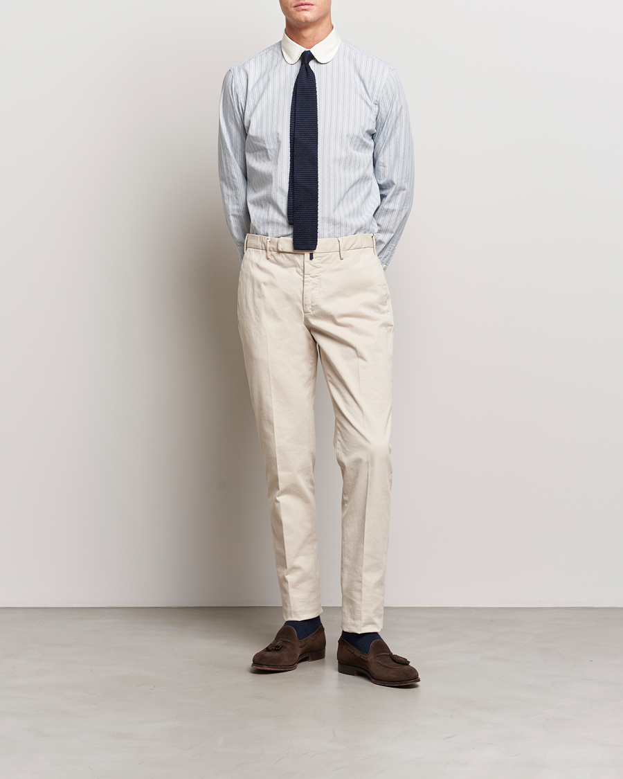Uomini | Camicie | Polo Ralph Lauren | Poplin Dress Shirt Light Blue