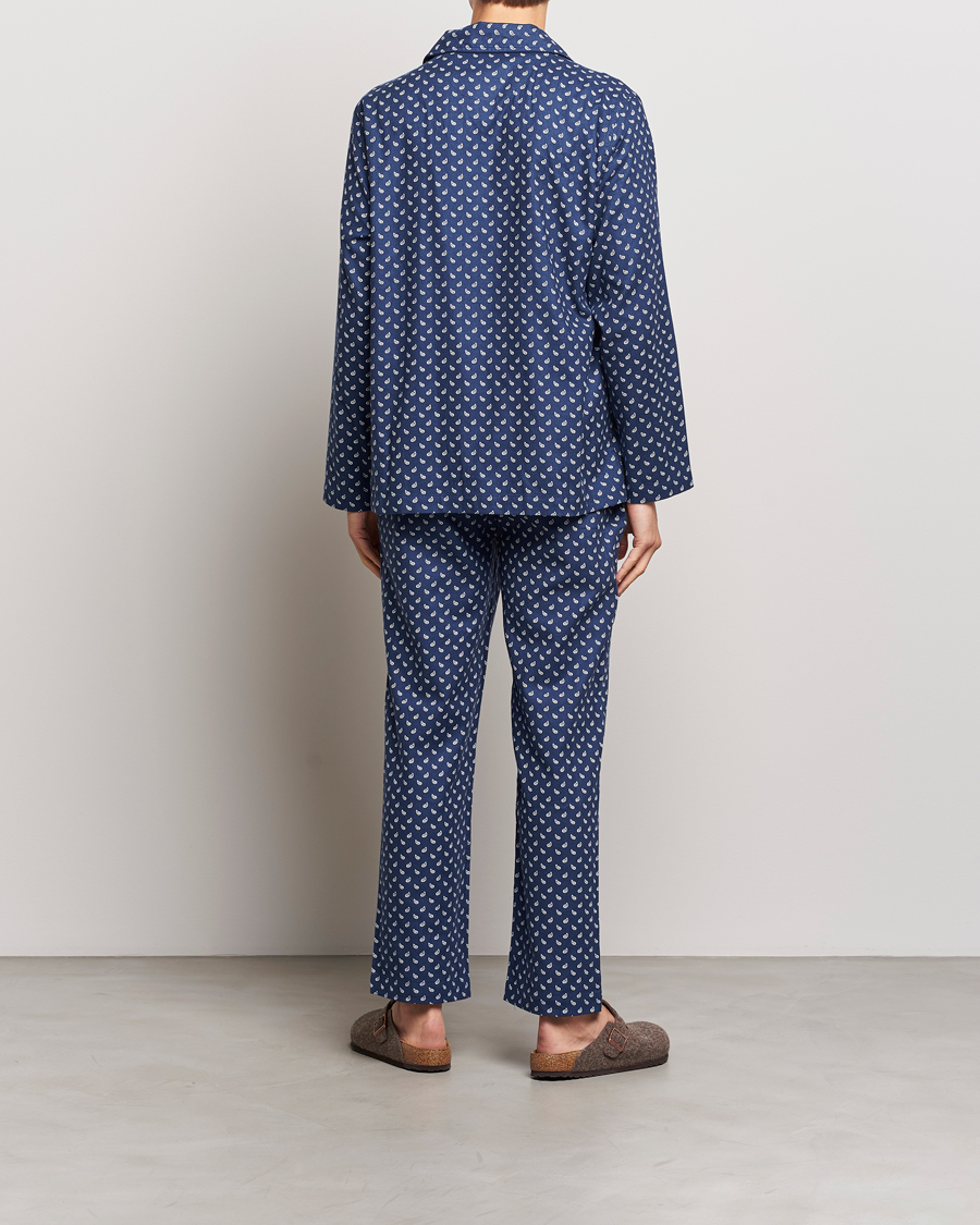 Uomini | Accappatoi & Pigiami | Polo Ralph Lauren | Flannel Paisley Pyjama Set Navy