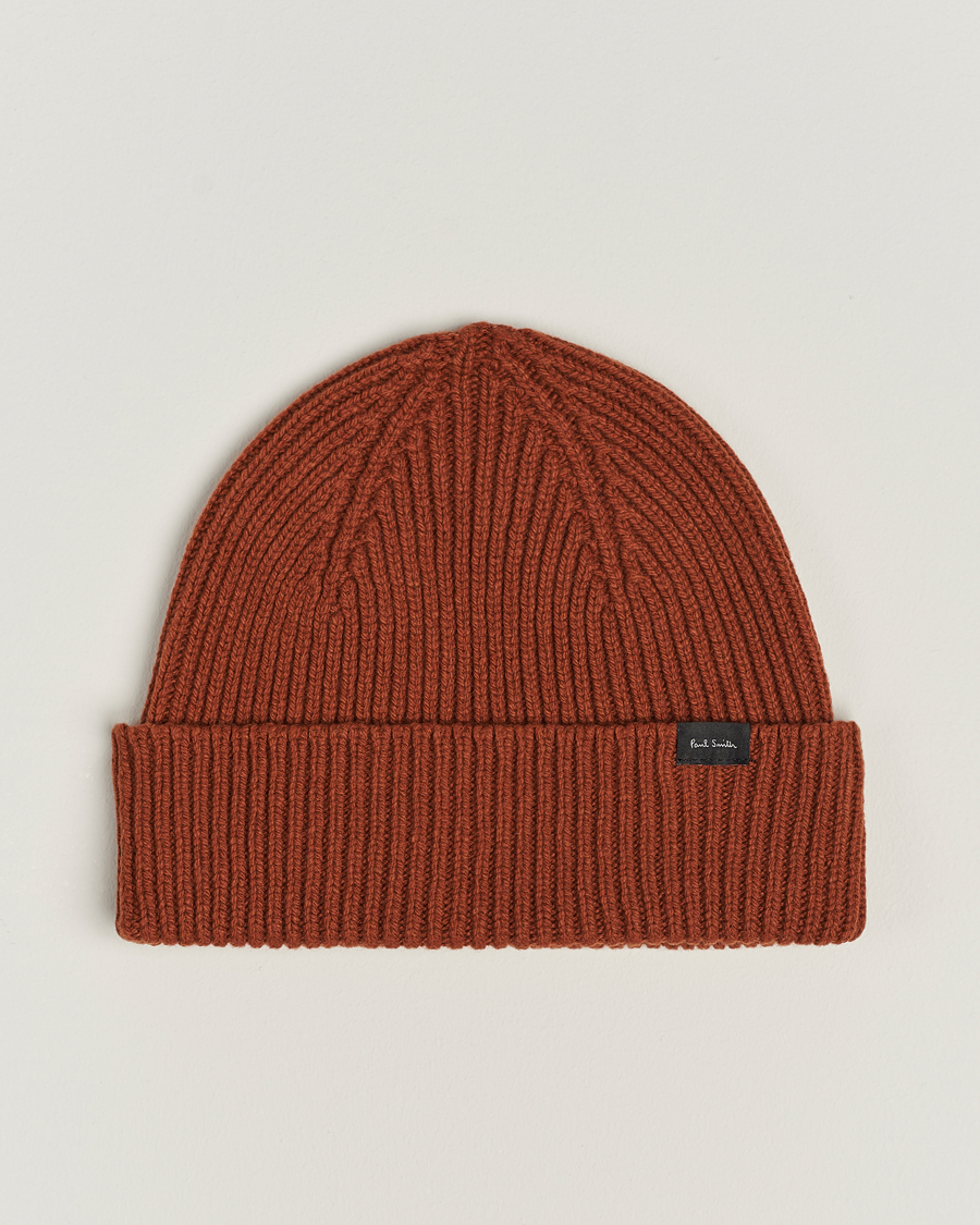 Uomini | Paul Smith Cashmere Beanie Orange | Paul Smith | Cashmere Beanie Orange