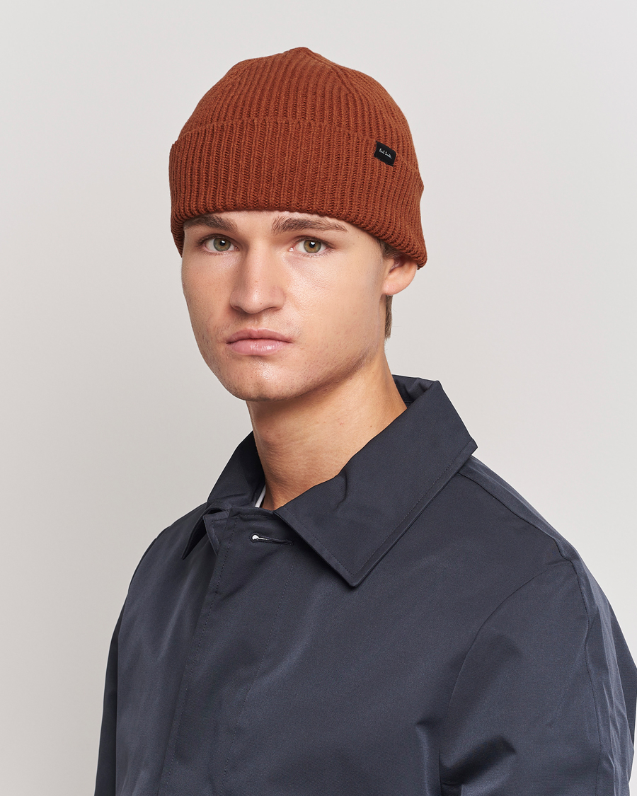 Uomini | Paul Smith Cashmere Beanie Orange | Paul Smith | Cashmere Beanie Orange