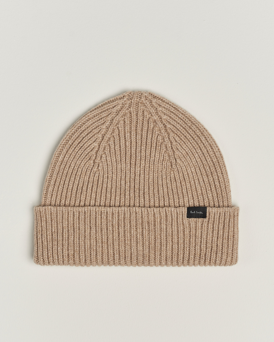 Uomini | Paul Smith Cashmere Beanie Beige | Paul Smith | Cashmere Beanie Beige