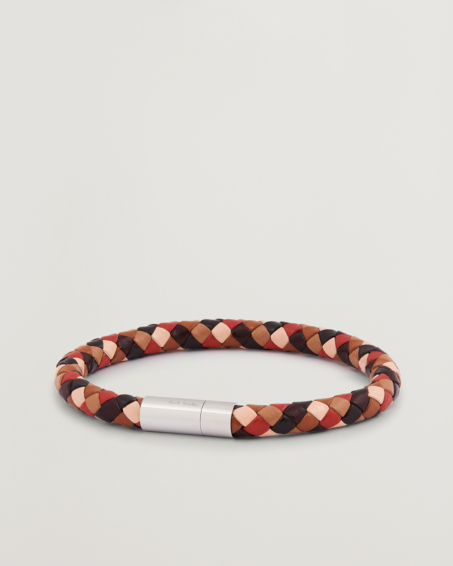 Uomini | Paul Smith Leather Bracelet Multi | Paul Smith | Leather Bracelet Multi
