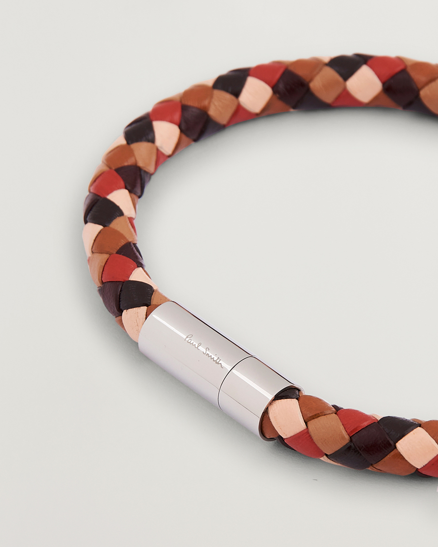 Uomini | Paul Smith Leather Bracelet Multi | Paul Smith | Leather Bracelet Multi