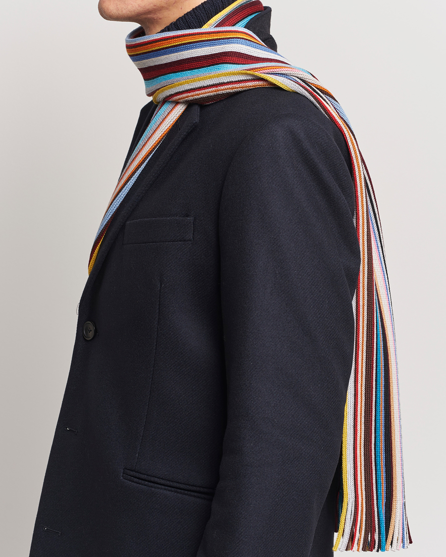 Uomini | Paul Smith Merino Wool Signature Scarf Multi | Paul Smith | Merino Wool Signature Scarf Multi