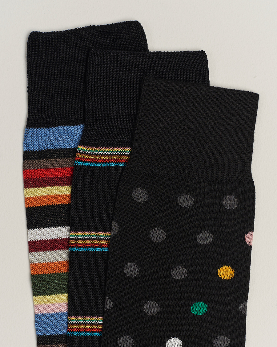 Uomini | Biancheria intima | Paul Smith | 3-Pack Signature Tipping Socks Multi