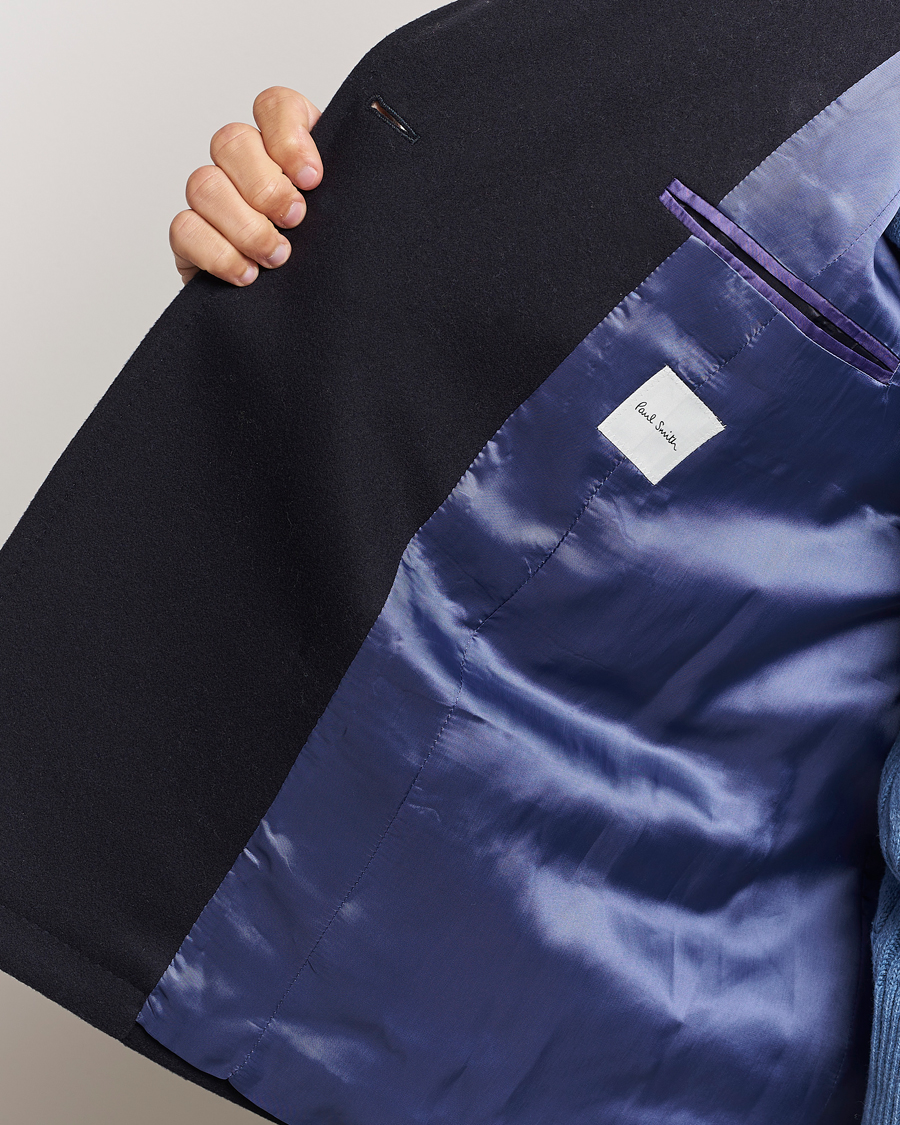 Uomini | Giacche | Paul Smith | Wool/Cashmere Peacoat Navy