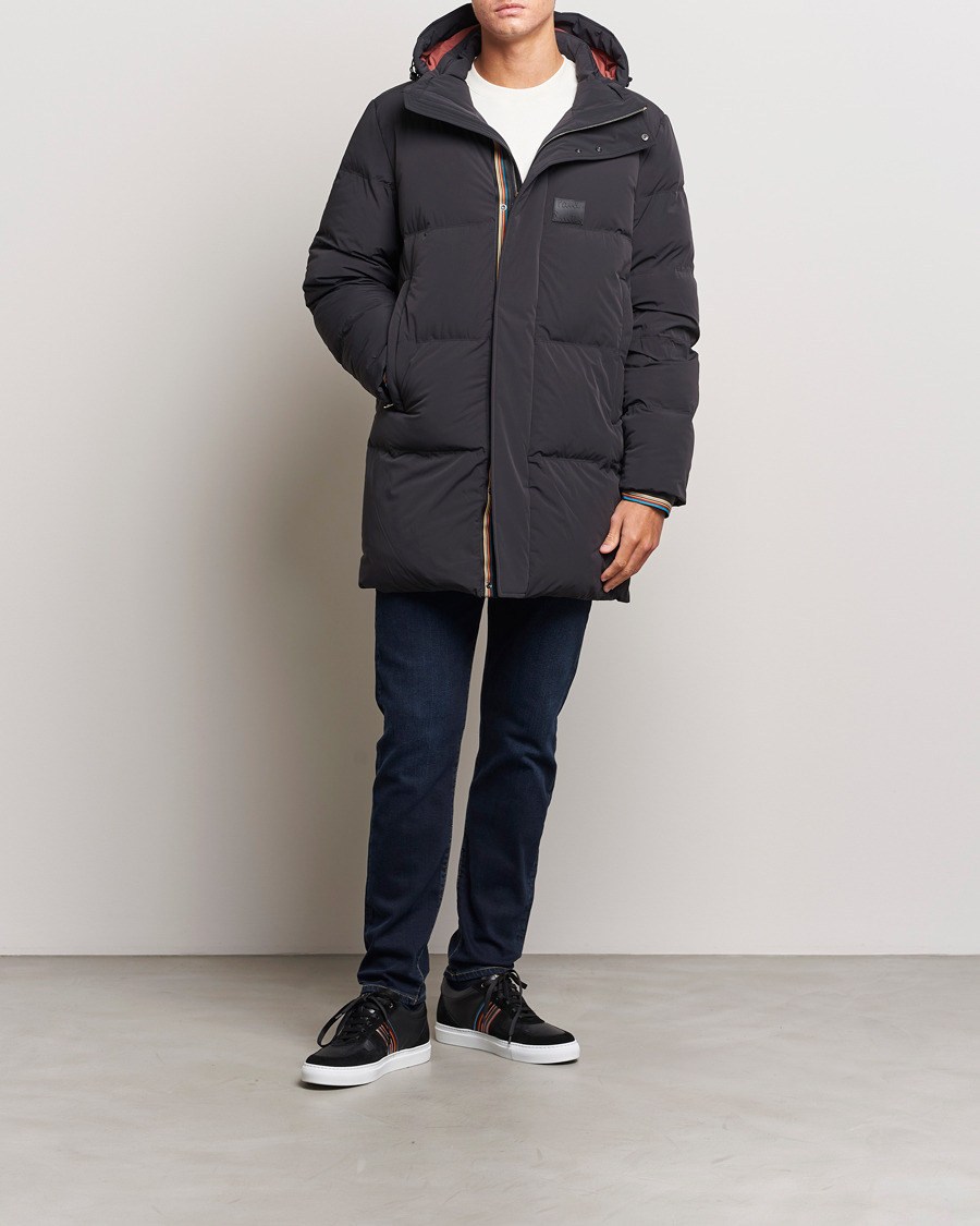 Uomini | Giacche | Paul Smith | Hooded Down Coat Black