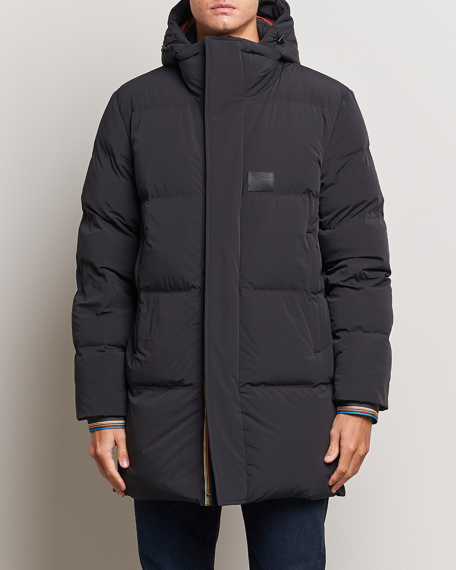 Uomini | Giacche | Paul Smith | Hooded Down Coat Black