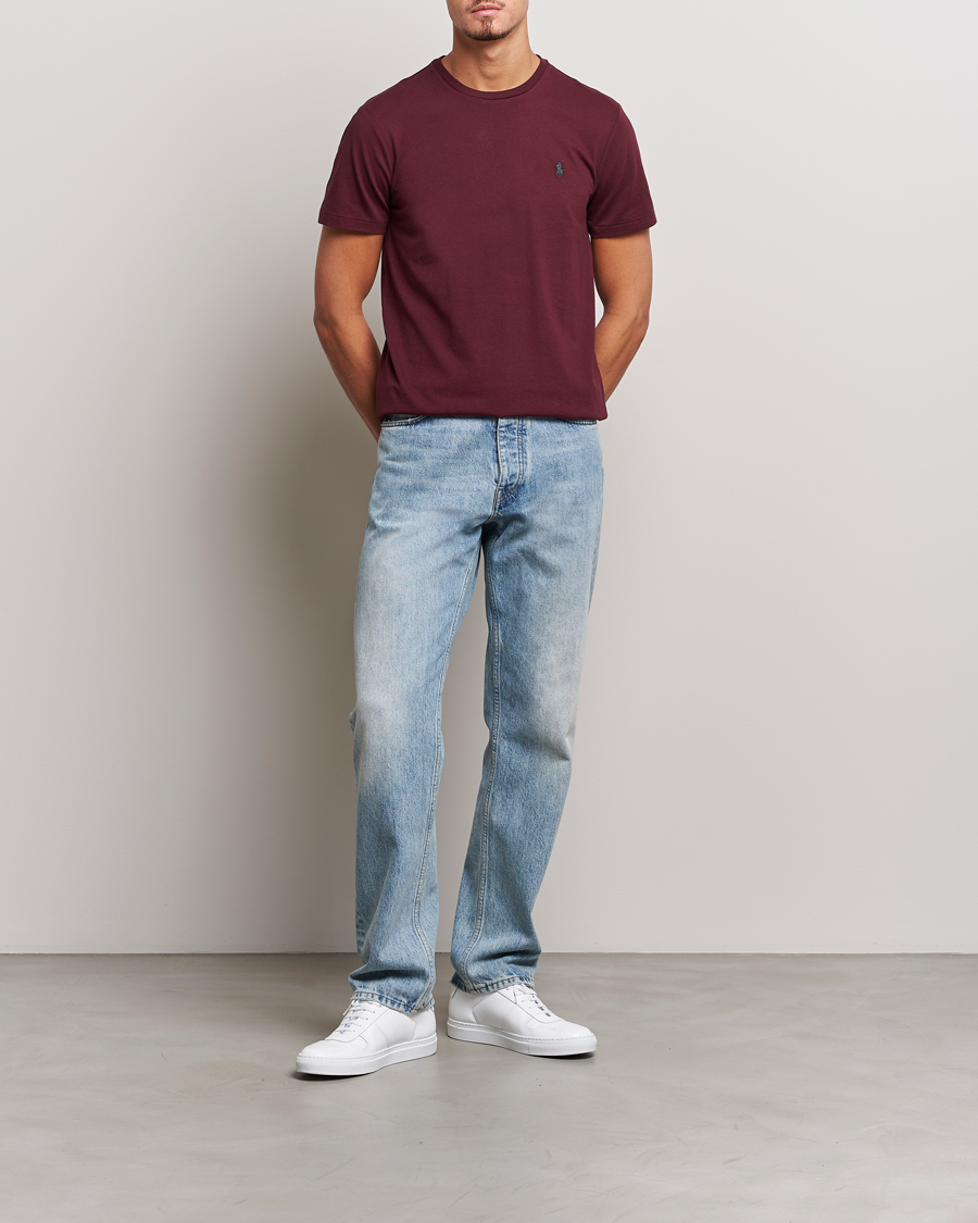 Uomini | T-shirt | Polo Ralph Lauren | Crew Neck T-Shirt Harvard Wine