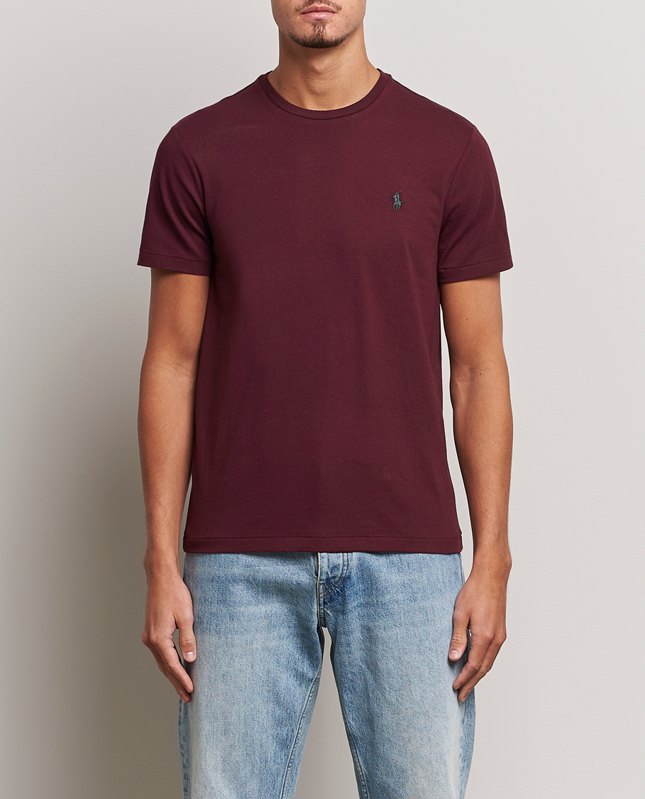 Uomini | T-shirt | Polo Ralph Lauren | Crew Neck T-Shirt Harvard Wine