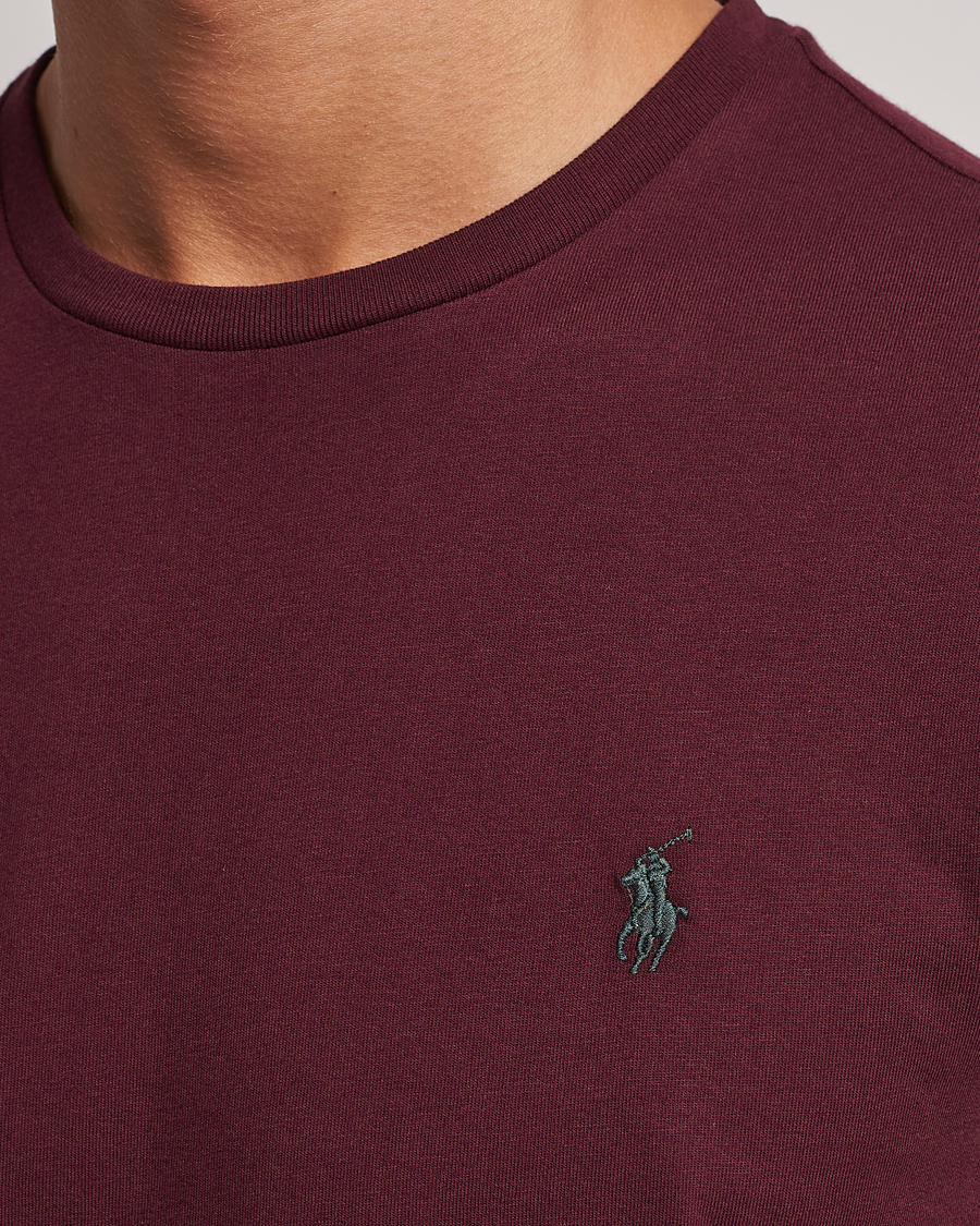 Uomini | T-shirt | Polo Ralph Lauren | Crew Neck T-Shirt Harvard Wine