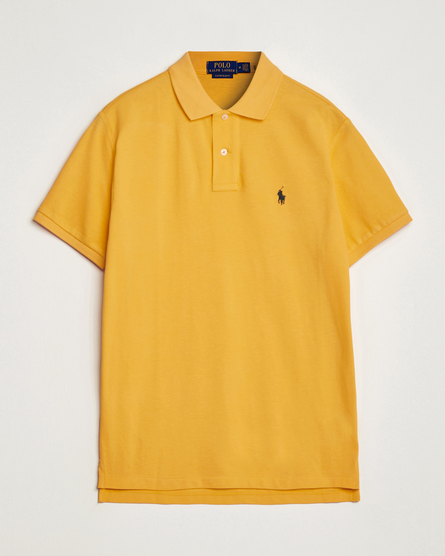 Uomini | Polo | Polo Ralph Lauren | Custom Slim Fit Polo Gold Bugle