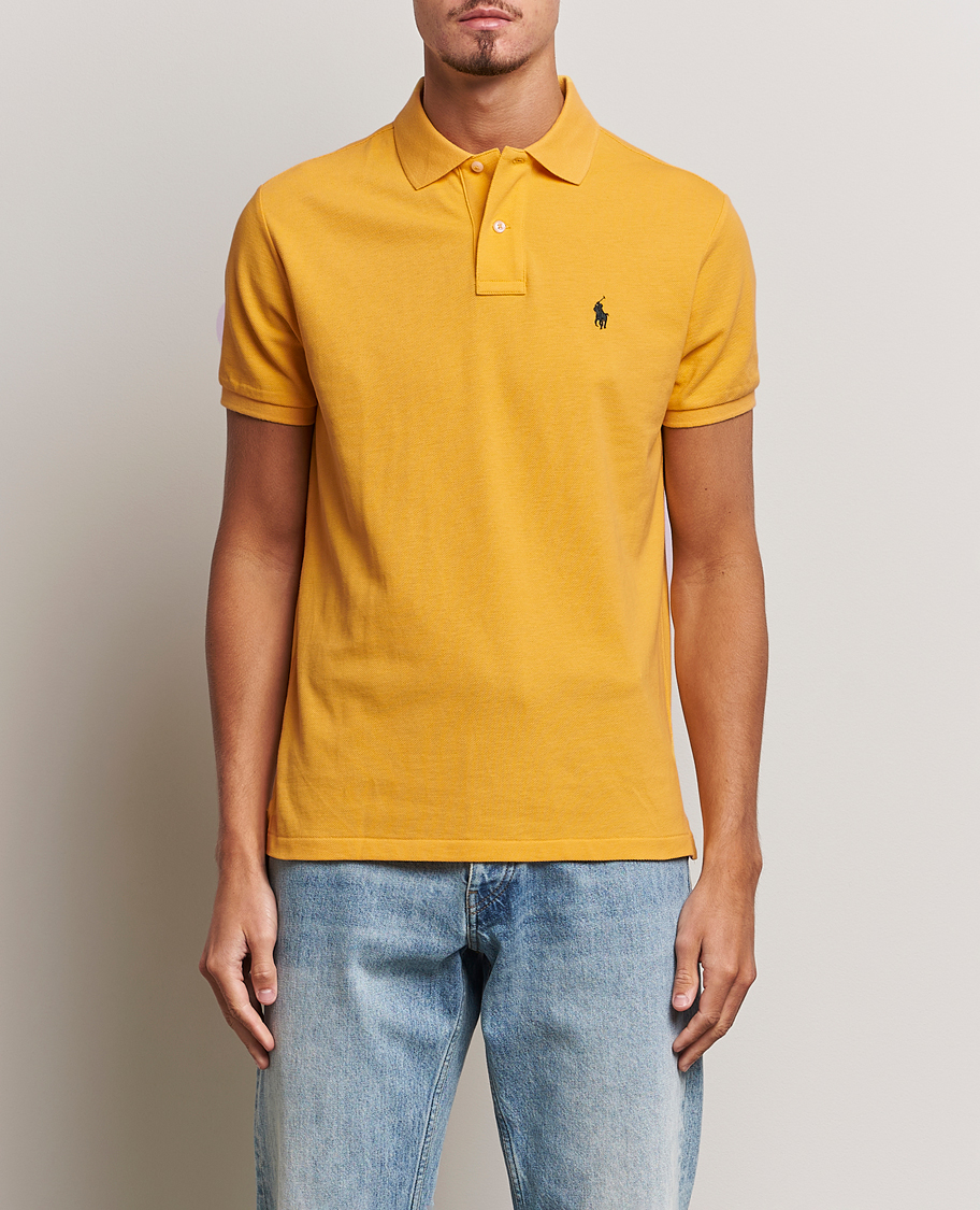 Uomini | Polo | Polo Ralph Lauren | Custom Slim Fit Polo Gold Bugle