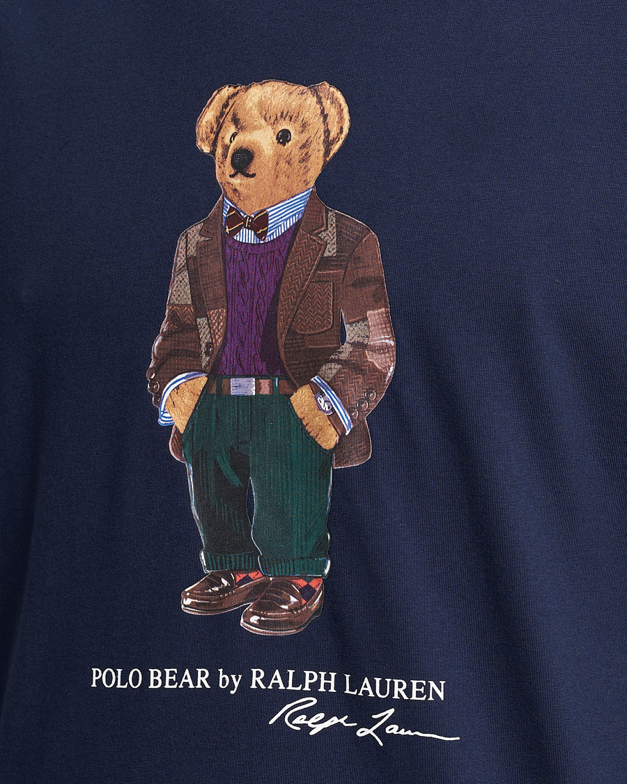 Uomini | T-shirt | Polo Ralph Lauren | Printed Heritage Bear T-Shirt Cruise Navy