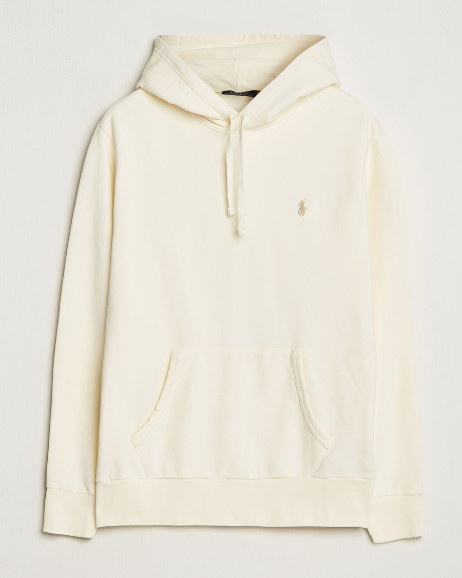 Uomini | Maglieria | Polo Ralph Lauren | Loopback Terry Hoodie Clubhouse Cream