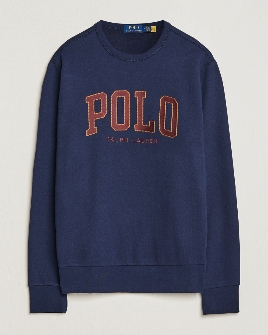 Uomini | Maglieria | Polo Ralph Lauren | RL Fleece Logo Sweatshirt Cruise Navy