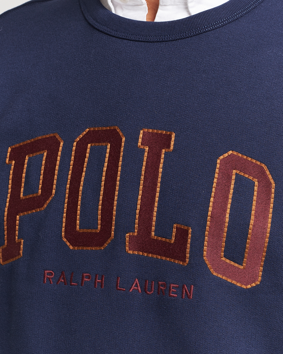 Uomini | Maglieria | Polo Ralph Lauren | RL Fleece Logo Sweatshirt Cruise Navy