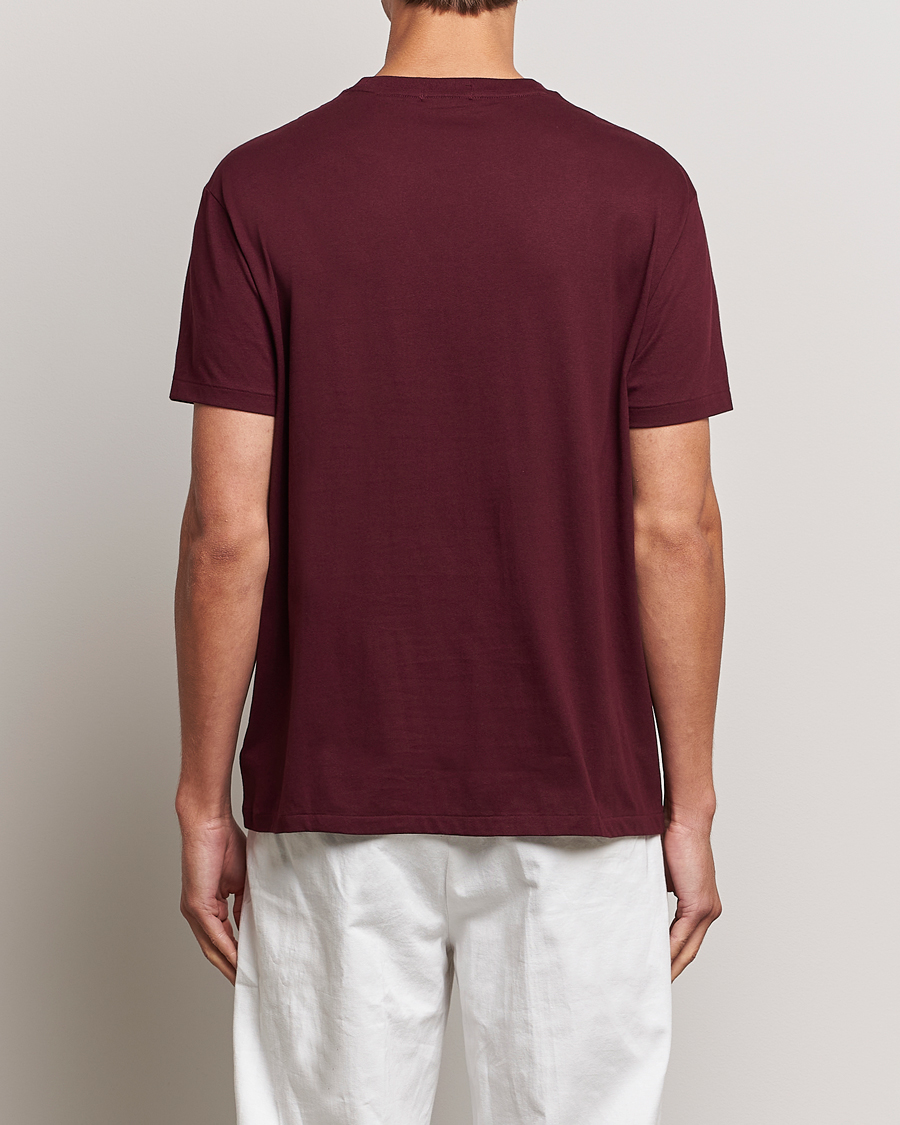 Uomini | T-shirt | Polo Ralph Lauren | Logo Crew Neck T-Shirt Harvard Wine