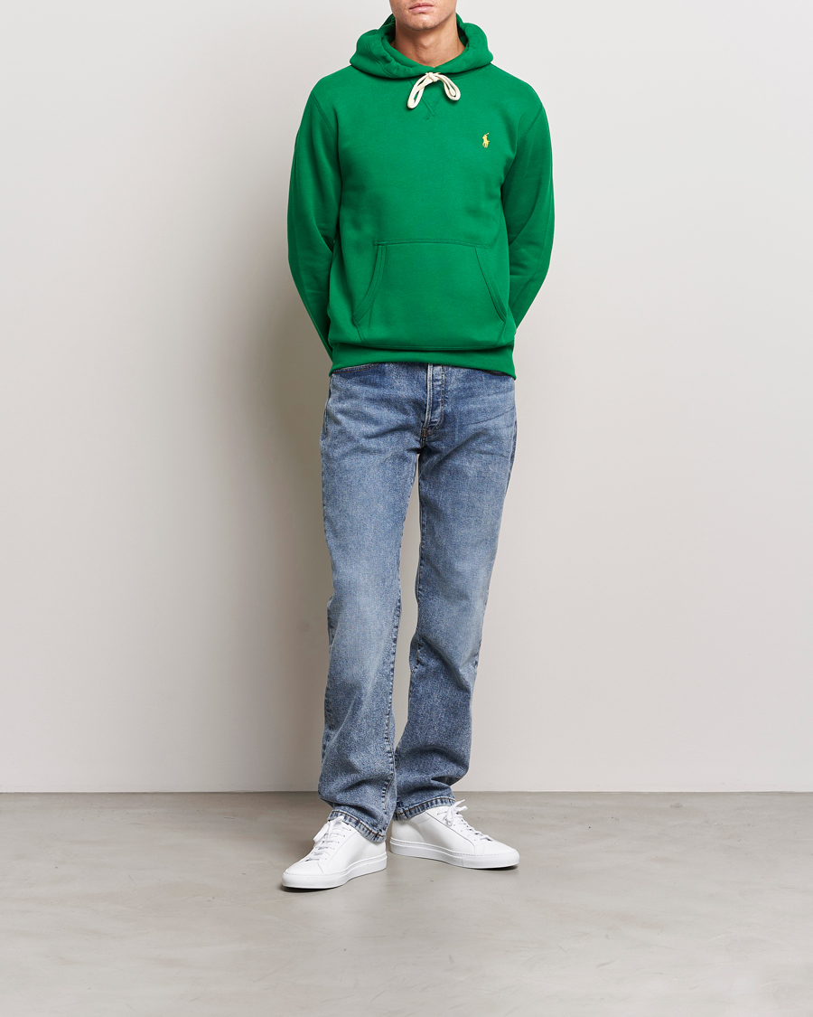 Uomini | Maglieria | Polo Ralph Lauren | RL Fleece Hoodie Athletic Green